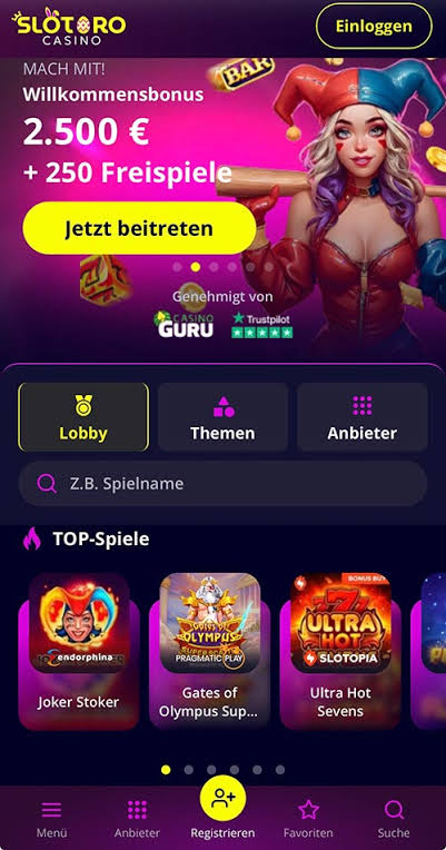 Recenzja kasyna online Slotoro Recenzja kasyna online Slotoro