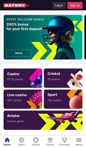 Batery Casino site